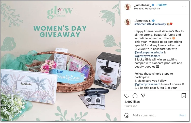 Giveaway Instagram
Gambar: Easypromos